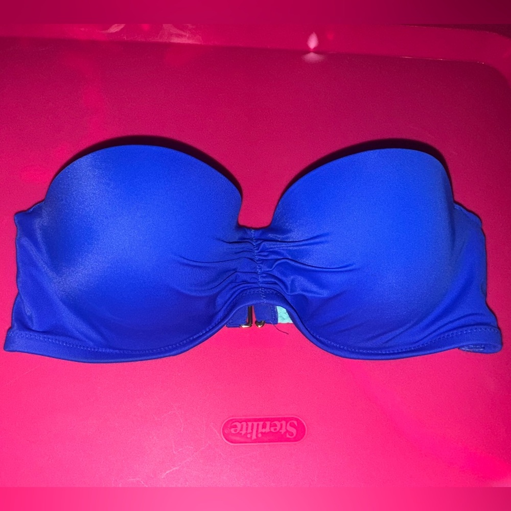 Victoria's Secret Vibrant Blue Bikini Top